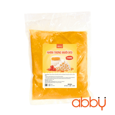 Nhân trứng muối dẻo handmade 500g