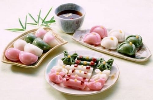 Bánh Songpyeon với những hình dáng điệu đà