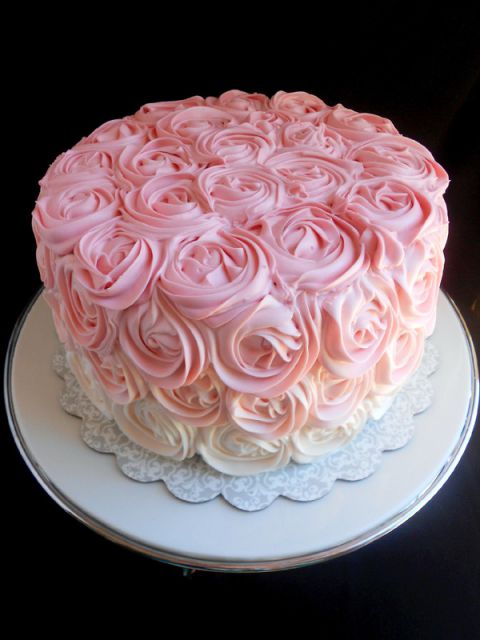 beautiful decoration Elegant pink - bánh sinh nhật màu hồng đẹp đơn giản  (315) - YouTube