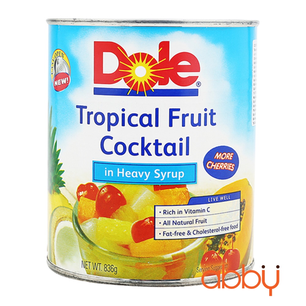 Cocktail trái cây nhiệt đới Dole 836g
