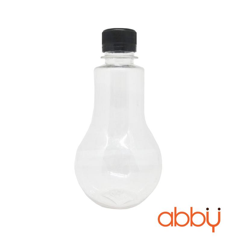 Chai nhựa PET bóng đèn 350ml (5 chiếc)