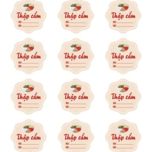 Tem nhân thập cẩm có NSX/HSD (17 tem)