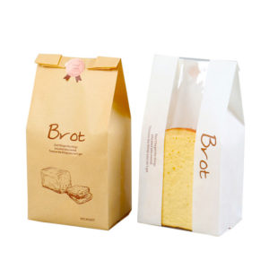 Túi đựng bánh mì Brot màu trắng 30x12x9cm (10 chiếc)