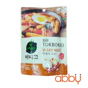 Sốt ớt tokbokki cay ngọt Bibigo 120g