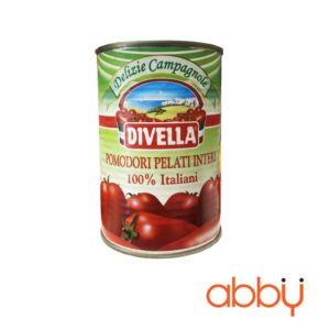 Cà chua bóc vỏ Divella 400g
