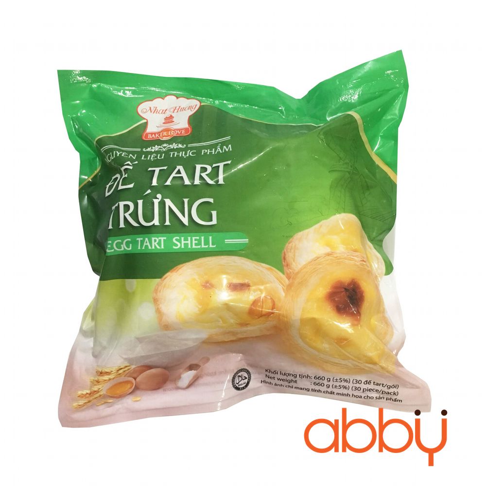 Đế bánh tart trứng 650g (30 đế) - Abby - Đồ làm bánh, nấu ăn và pha chế