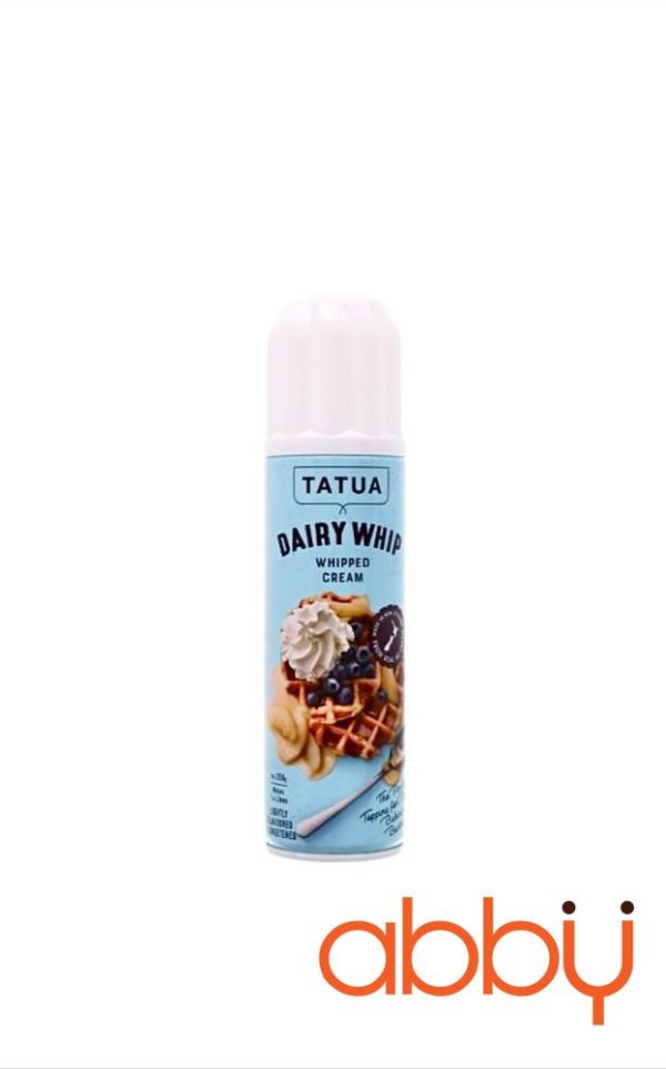 Kem xịt whipped cream Tatua 250g