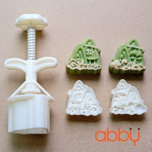 Khuôn nhấn lò xo 50g 2 mặt vân sơn