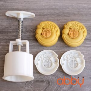 Khuôn nhấn lò xo 75g 1 mặt rồng ngậm ngọc