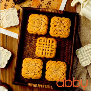 Khuôn nhấn lò xo 150g vuông 5 mặt họa tiết đối xứng