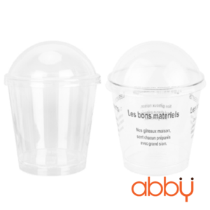 Cốc nhựa tròn cứng 7.7x5.5x7cm (5 chiếc)