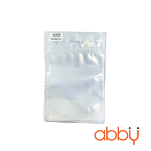 Túi zip trong suốt có tay cầm 15x22 cm (5 chiếc)
