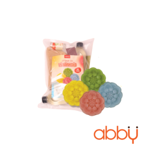 Set nguyên liệu làm vỏ bánh dẻo 4 màu