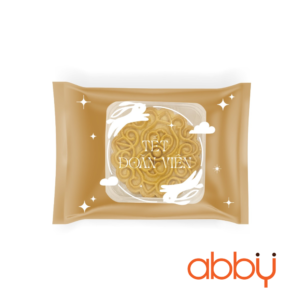 Túi đựng bánh trung thu 50-75g mẫu Thỏ đoàn viên (khoảng 100 túi)