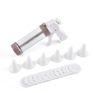 Bộ cookies press nhựa 13 mặt và 6 đui