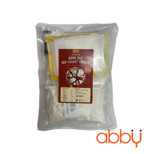 Set nguyên liệu làm Red velvet crinkle cookies (20 chiếc)