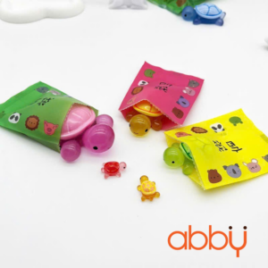 Túi nilon động vật nhỏ mix màu 5x7.5cm (100 chiếc)