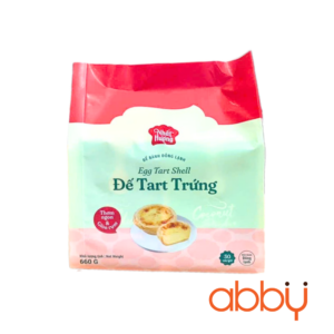 Đế bánh tart trứng 650g (30 đế)