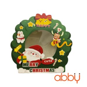 Hộp đựng bánh quy hình vòng nguyệt quế 17cm
