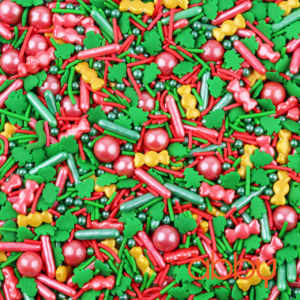 Kẹo trang trí giáng sinh cây thông, kẹo 20g