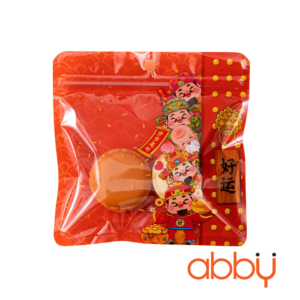 Túi zip in hình ông thần tài 13.5x13.5cm (5 chiếc)