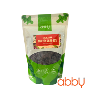 Socola đen nguyên chất 65% Gana Farm 500g