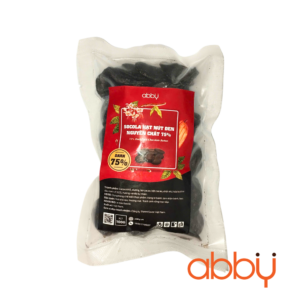 Socola đen nguyên chất 75% Gana Farm 100g