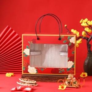 Hộp giấy có quai Lộc Xuân 28x9.2x21cm