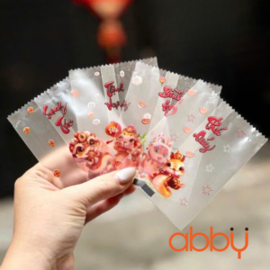 Túi đựng bánh quy rắn trong mờ 7x10cm (100 chiếc)