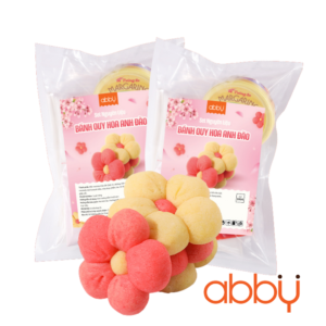 Set nguyên liệu làm bánh quy hình hoa anh đào