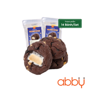Set nguyên liệu làm bánh Double chocolate New York cookies