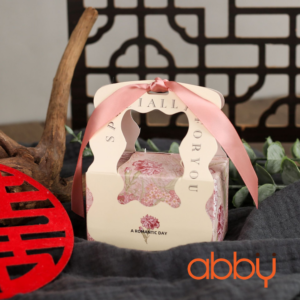 Hộp socola hình chữ nhật 6 viên romantic