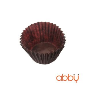 Cup giấy mềm 6cm màu nâu (5g ~ 40 chiếc)