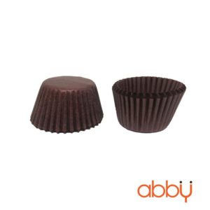 Cup giấy mềm 6cm màu nâu (5g ~ 40 chiếc)