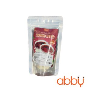 Set nguyên liệu làm Panna Cotta vị cherry 8 ly