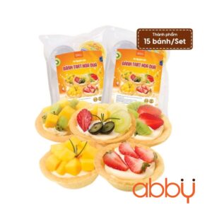 Set nguyên liệu làm bánh tart hoa quả