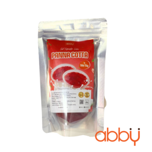 Set nguyên liệu làm Panna Cotta vị dâu 15 hũ