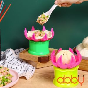 Khuôn bánh bao hoa sen 7.5x8cm