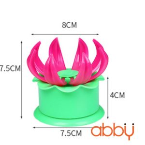 Khuôn bánh bao hoa sen 7.5x8cm