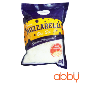 Phô mai Mozzarella mix Pizza Topping bào sợi 500g