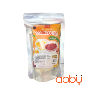 Set nguyên liệu làm Panna Cotta mix 2 vị mận, xoài 15 hũ