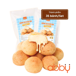 Set nguyên liệu làm bánh su dai Singapore