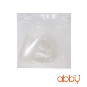 Cốc nhựa PP nắp cầu 500ml (10 chiếc)