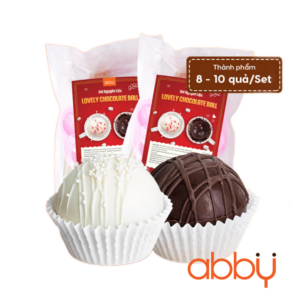 Set nguyên liệu làm Lovely Chocolate Bomb