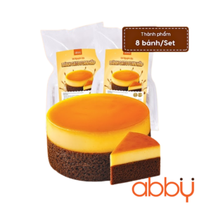 Set nguyên liệu làm bánh gato flan hấp (kèm hộp thiếc)