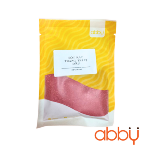 Bột rắc trang trí vị dâu 20g