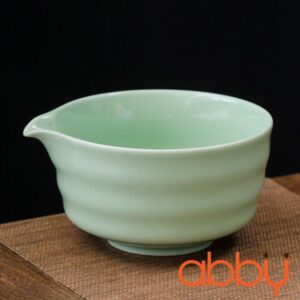 Bát chawan pha matcha có miệng rót 14x12.4x6.8cm