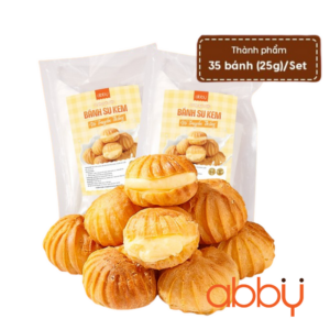 Set nguyên liệu làm bánh su kem