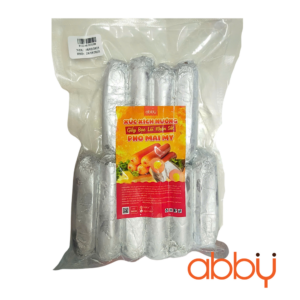 Xúc xích nướng giấy bạc lõi nhân xốt phô mai Mỹ 500gr ( 10 chiếc)