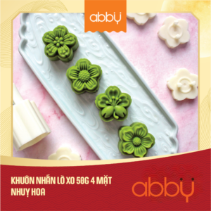 Khuôn nhấn lò xo 50g 4 mặt nhuỵ hoa